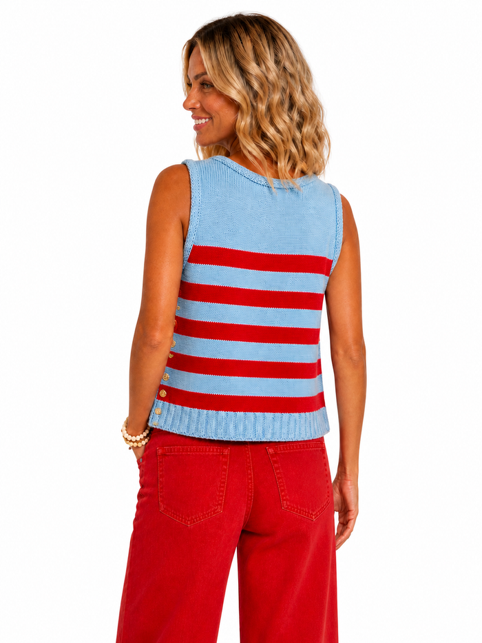 Main Character Stripe Vest