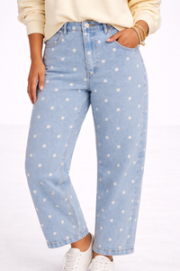 Sweet Spot Barrel Jeans