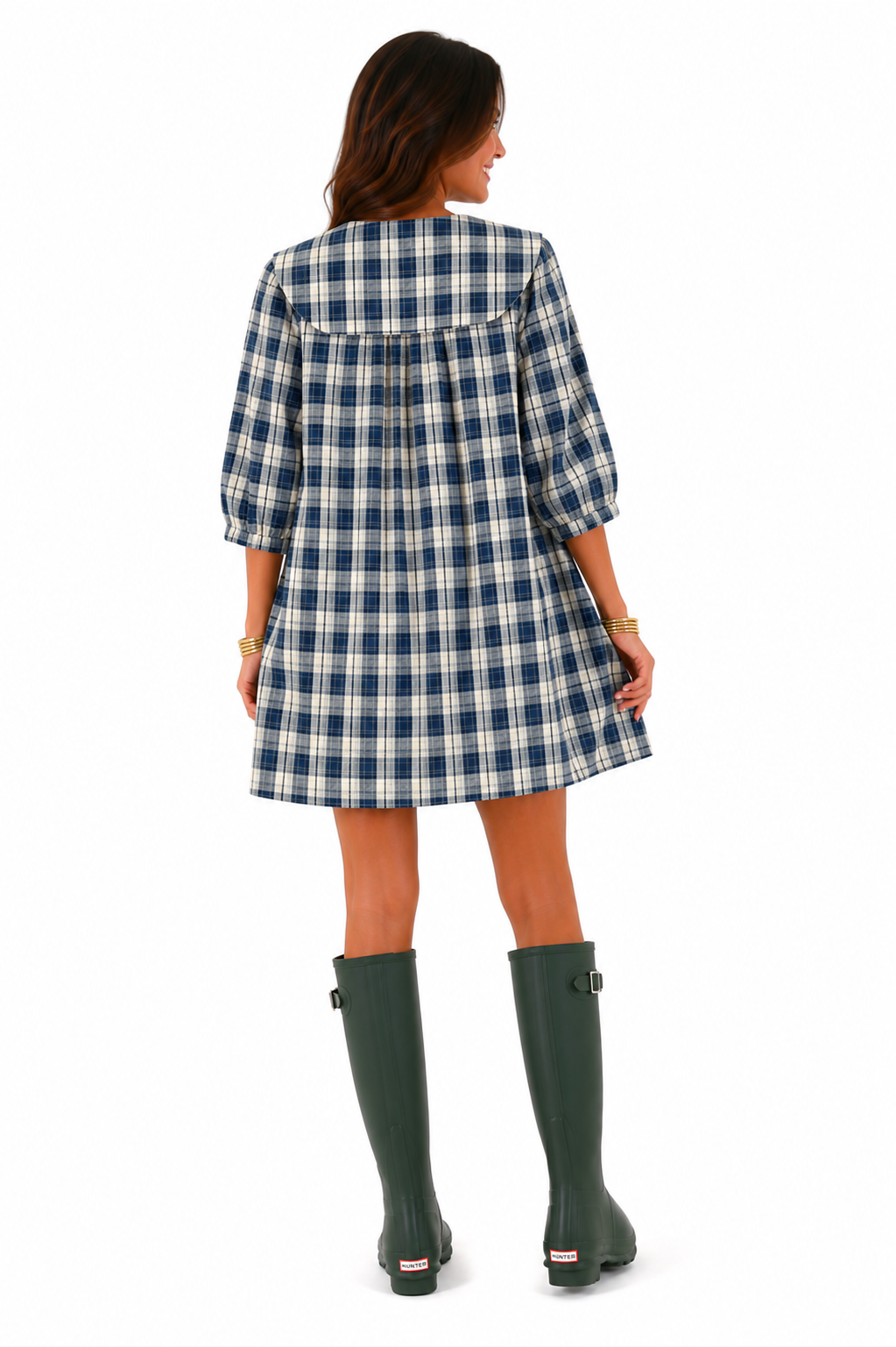 Bluebell Plaid Dress