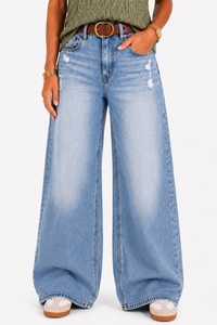 Sunday Blue Terry Jeans