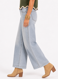 Harborline Crop Wide Leg Jeans