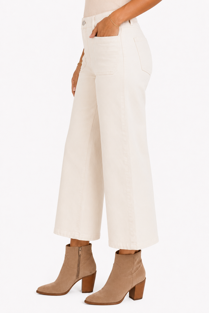 Oatland Wide Crop Jeans