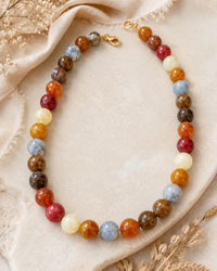 Golden Hour Beaded Necklace
