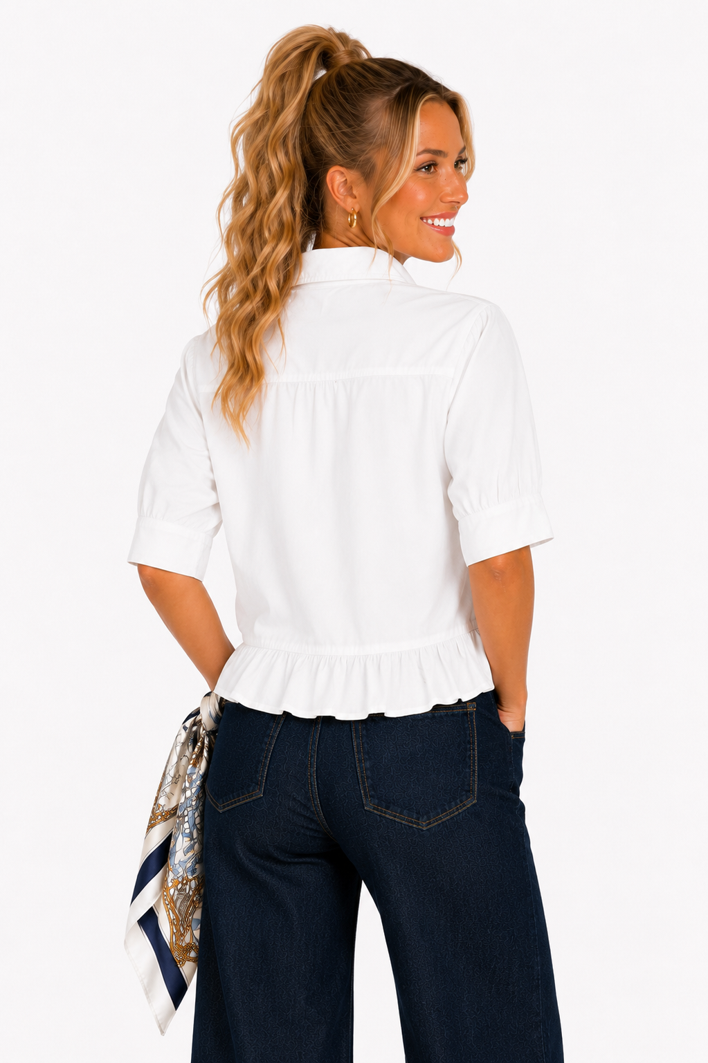Sunday Best Ruffle Blouse