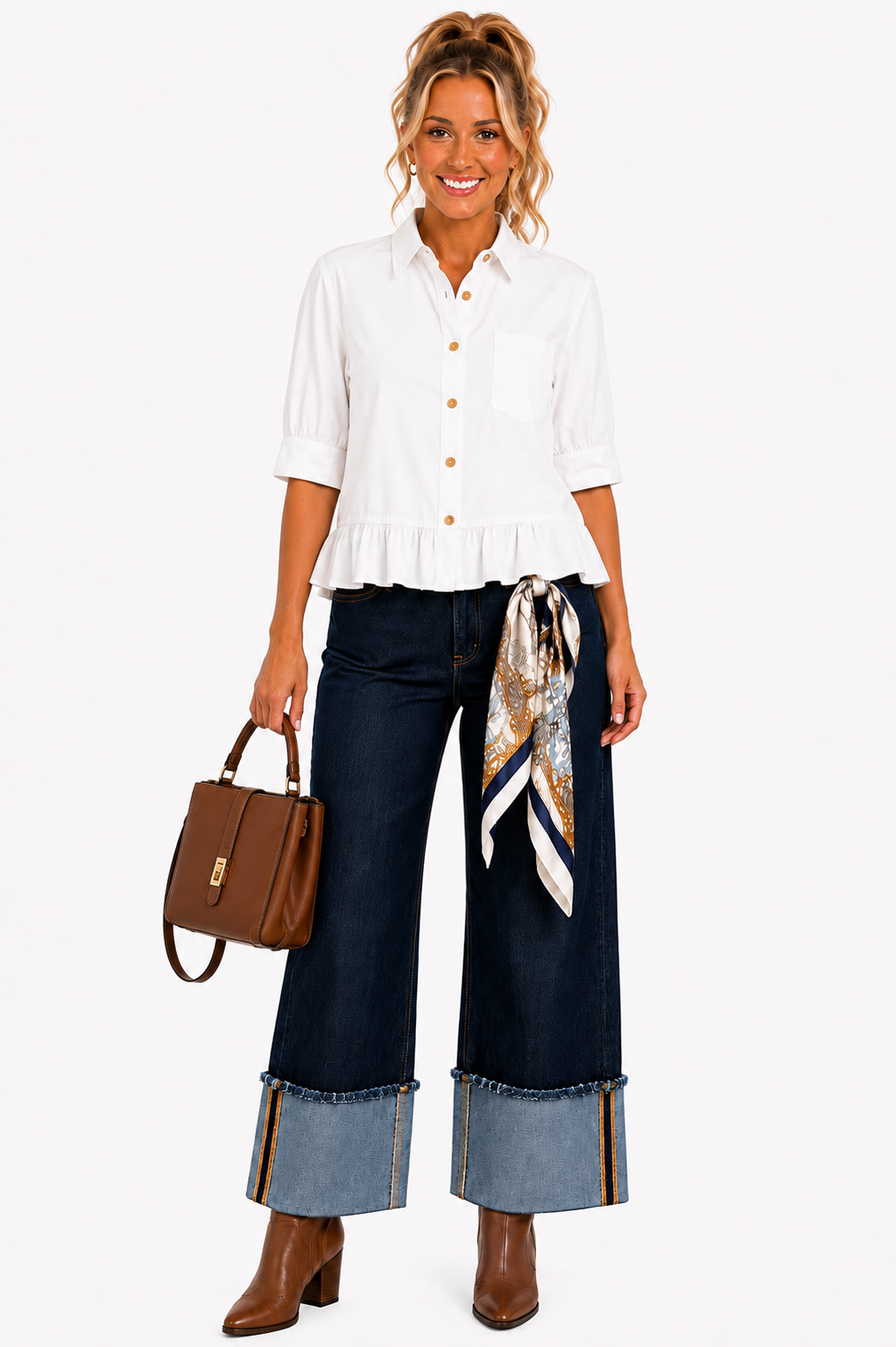 Sunday Best Ruffle Blouse