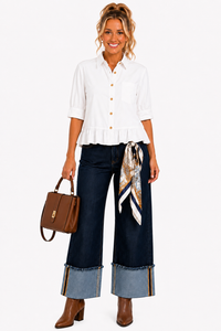 Sunday Best Ruffle Blouse