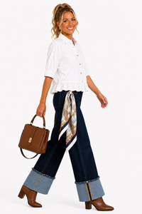 Sunday Best Ruffle Blouse