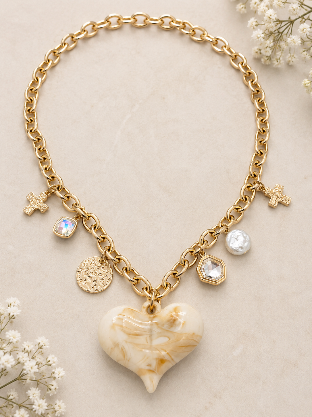 The Charmed Heart Necklace