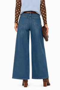 Mica Park Avenue Wide Leg Jeans