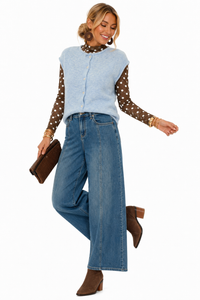 The Sunday Blue Sweater Vest