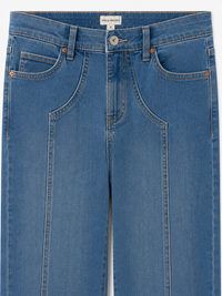 Mica Park Avenue Wide Leg Jeans