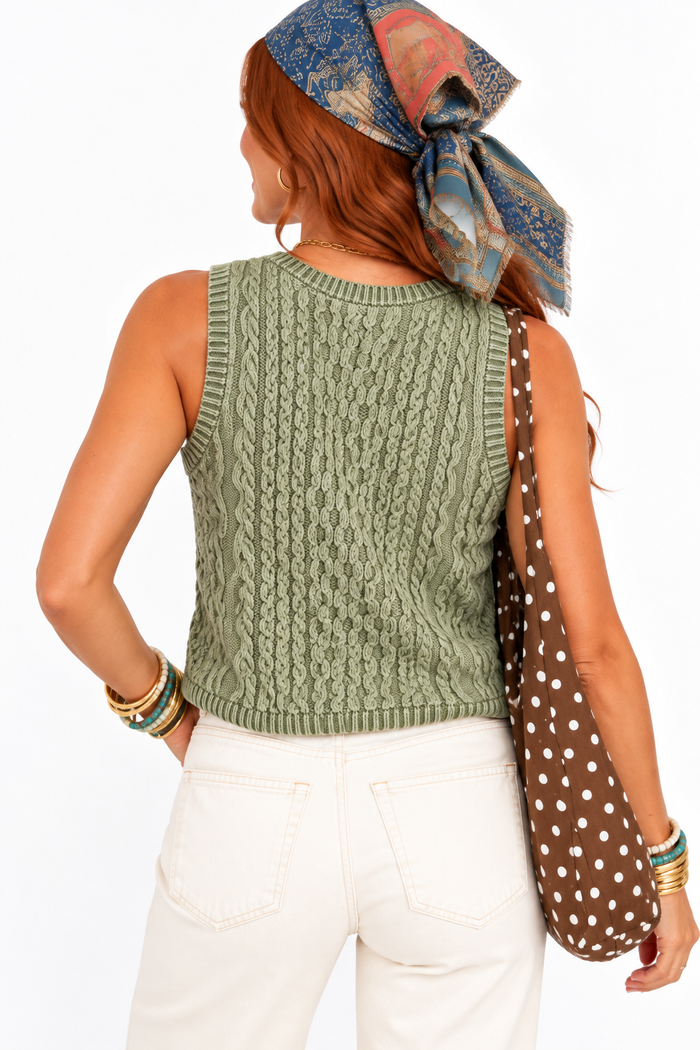 Juniper Cable Knit Tank