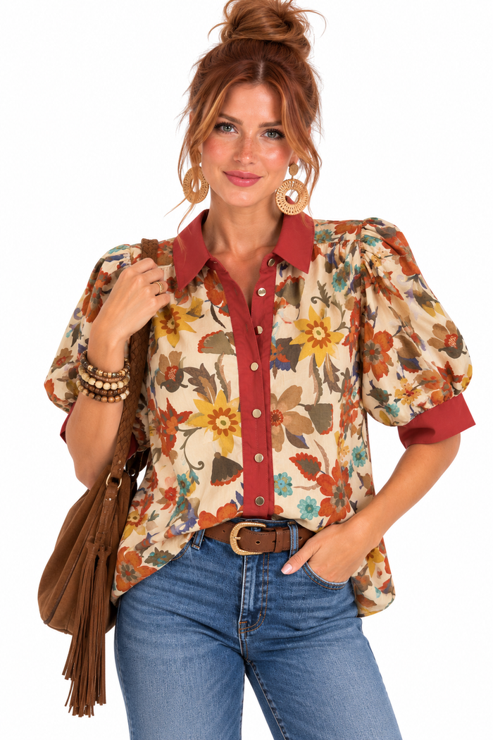 Wildflower Story Blouse