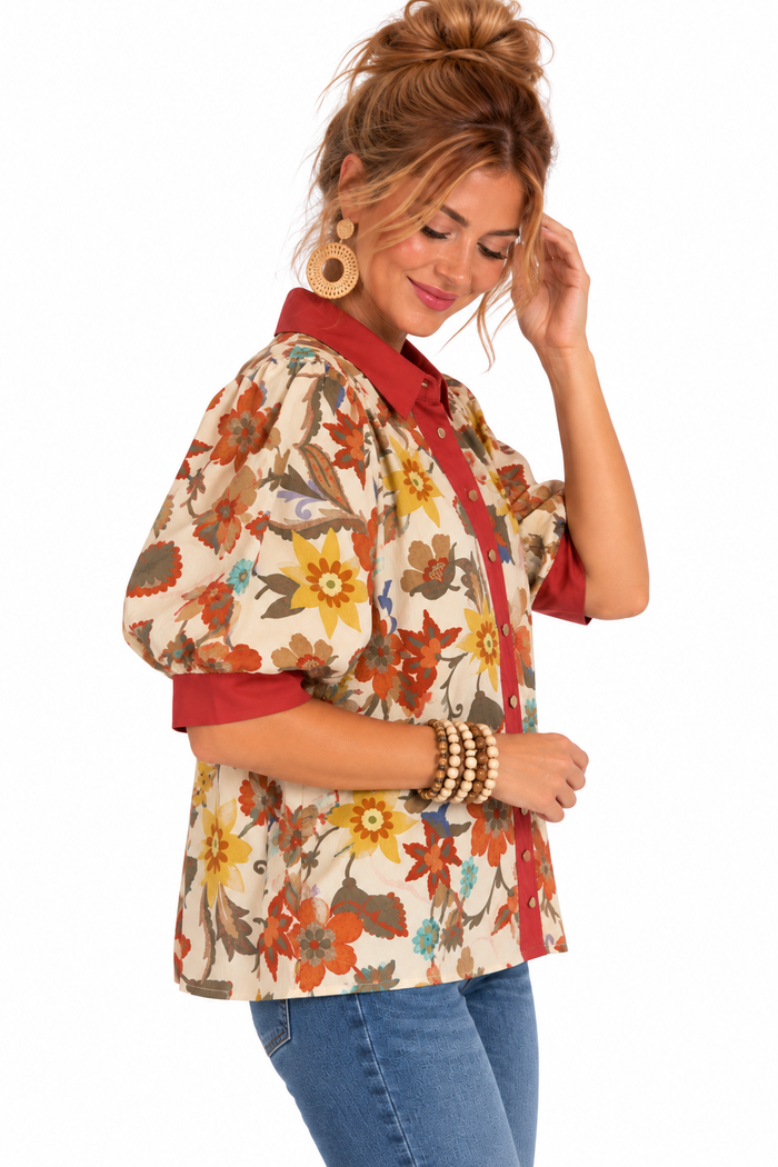 Wildflower Story Blouse