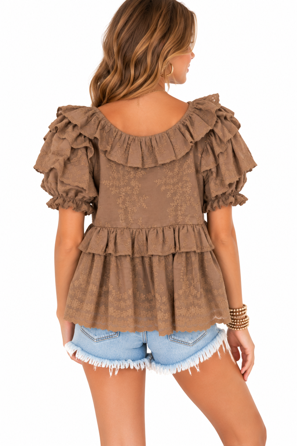 Briarwood Ruffle Blouse