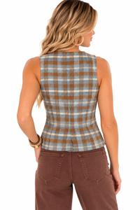 Blue Ridge Tweed Vest