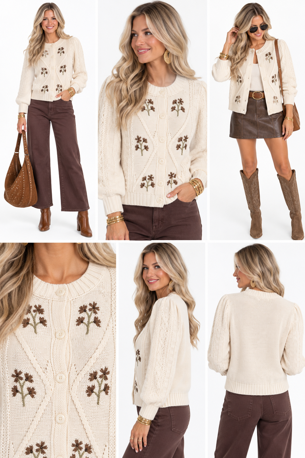 Little Wildflower Cardigan
