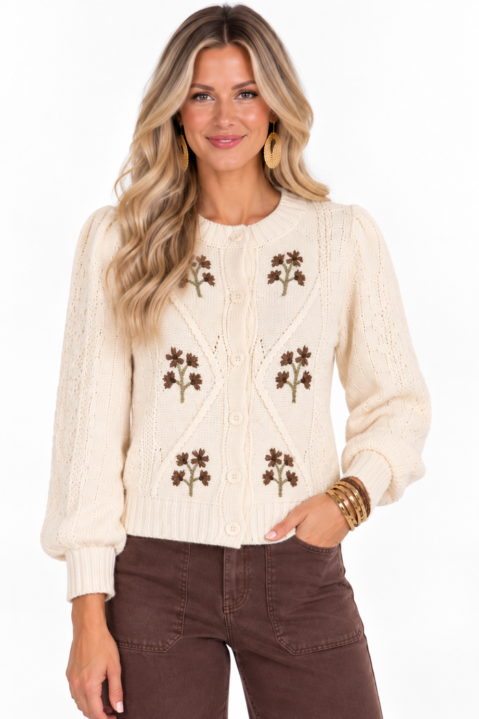 Little Wildflower Cardigan