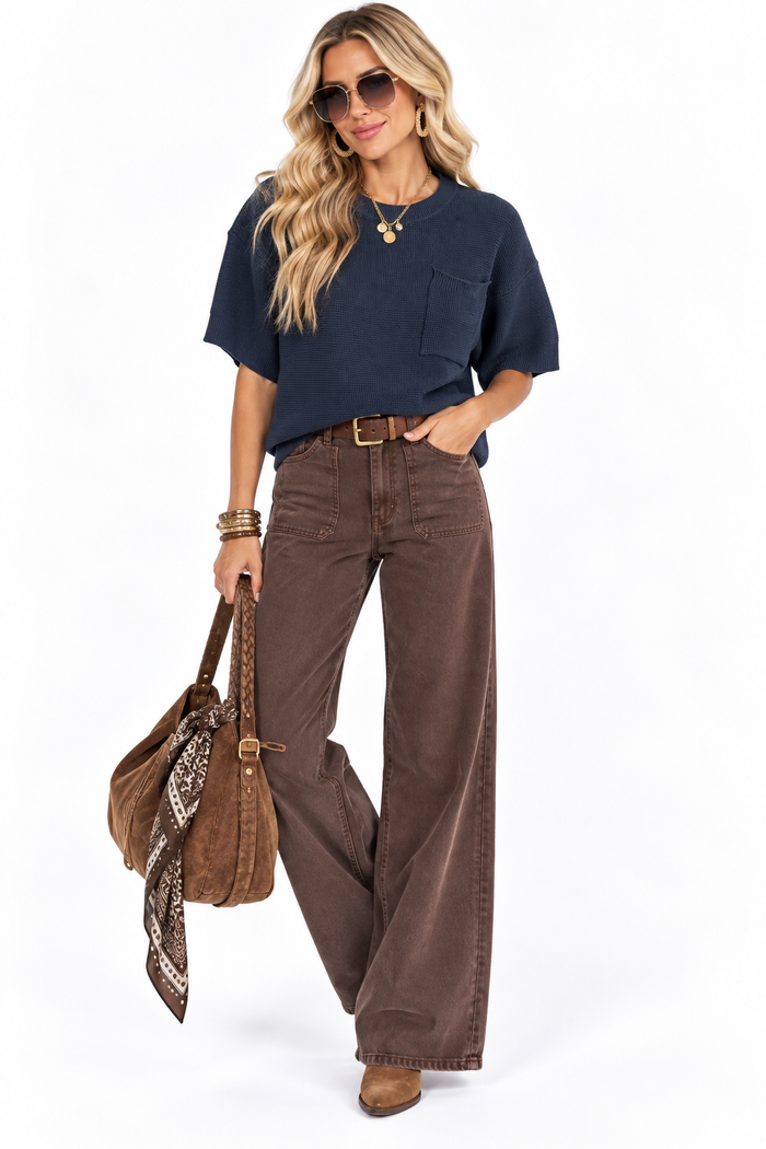 Midnight Rambler Pocket Sweater