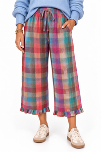 Color Me Happy Plaid Pants
