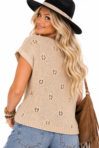 Dust & Daisies Knit Top