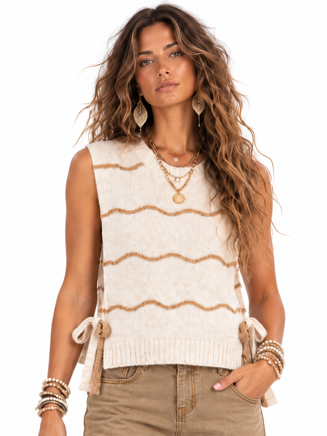 Canyon Ribbon Sweater Vest