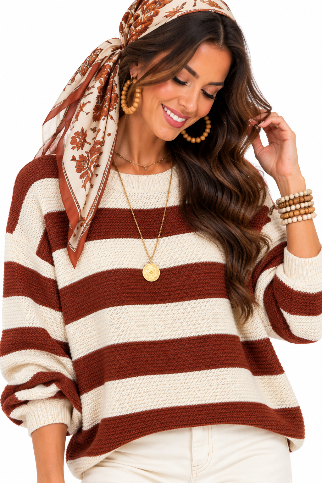 Rust & Ribbons Sweater