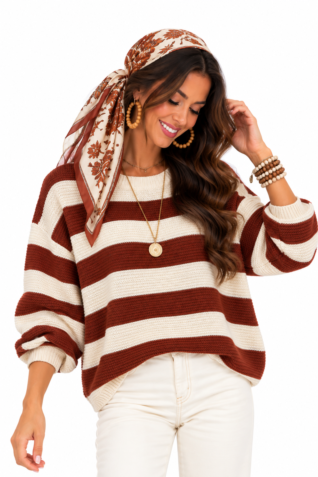 Rust & Ribbons Sweater