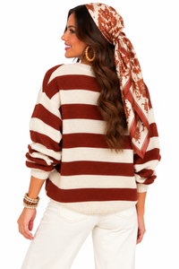 Rust & Ribbons Sweater