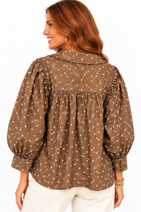 The Dotty Darling Blouse