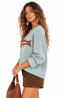 The Marlowe Fish Knit Sweater