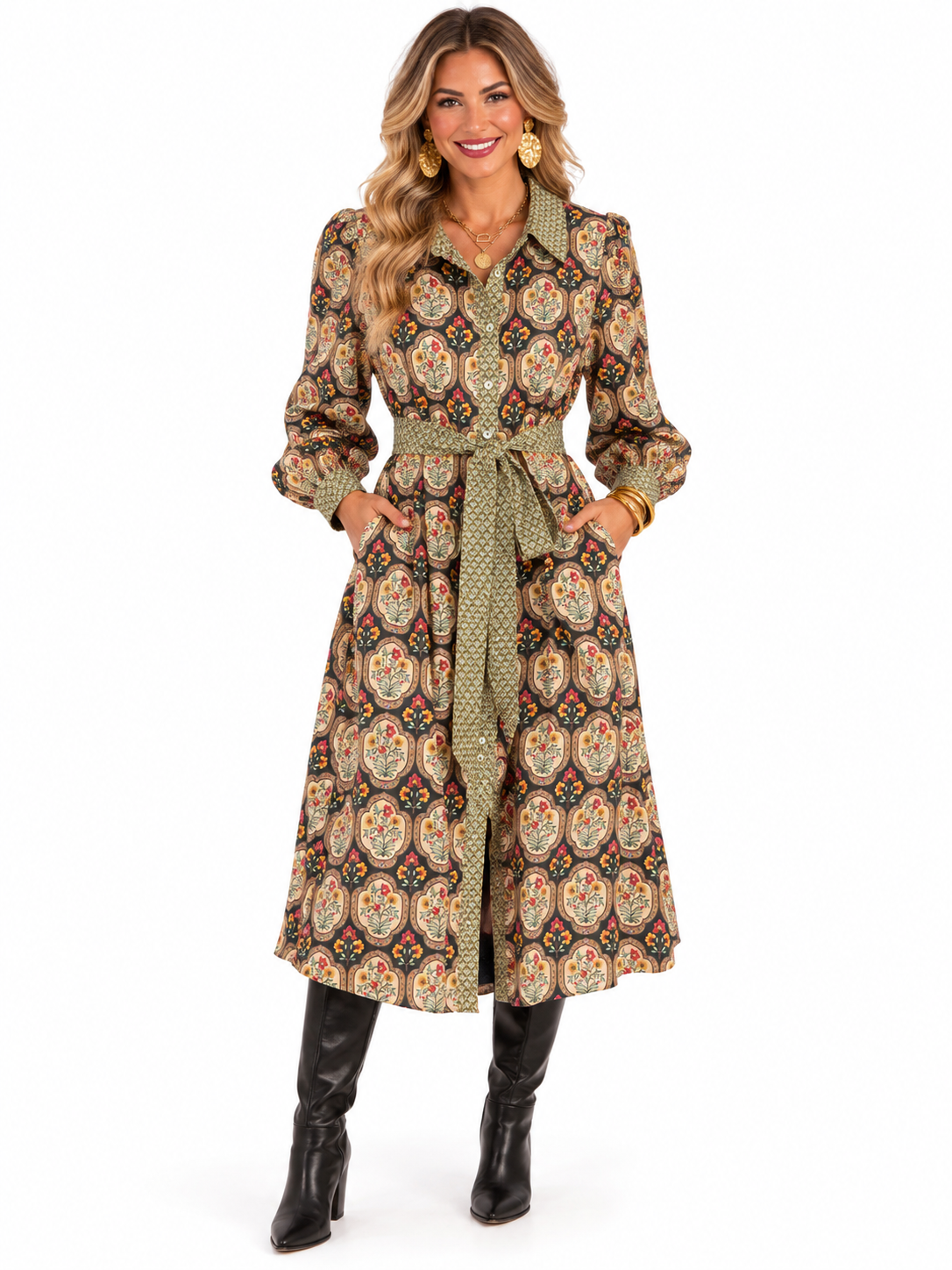The Marlowe Heirloom Midi Dress