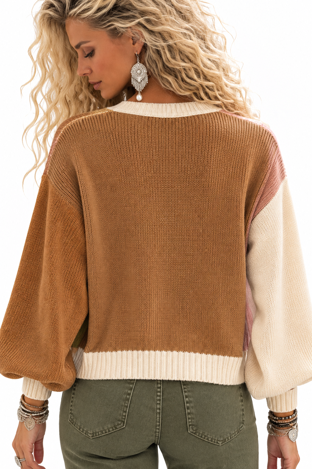 The Marlowe Colorblock Cardigan Sweater