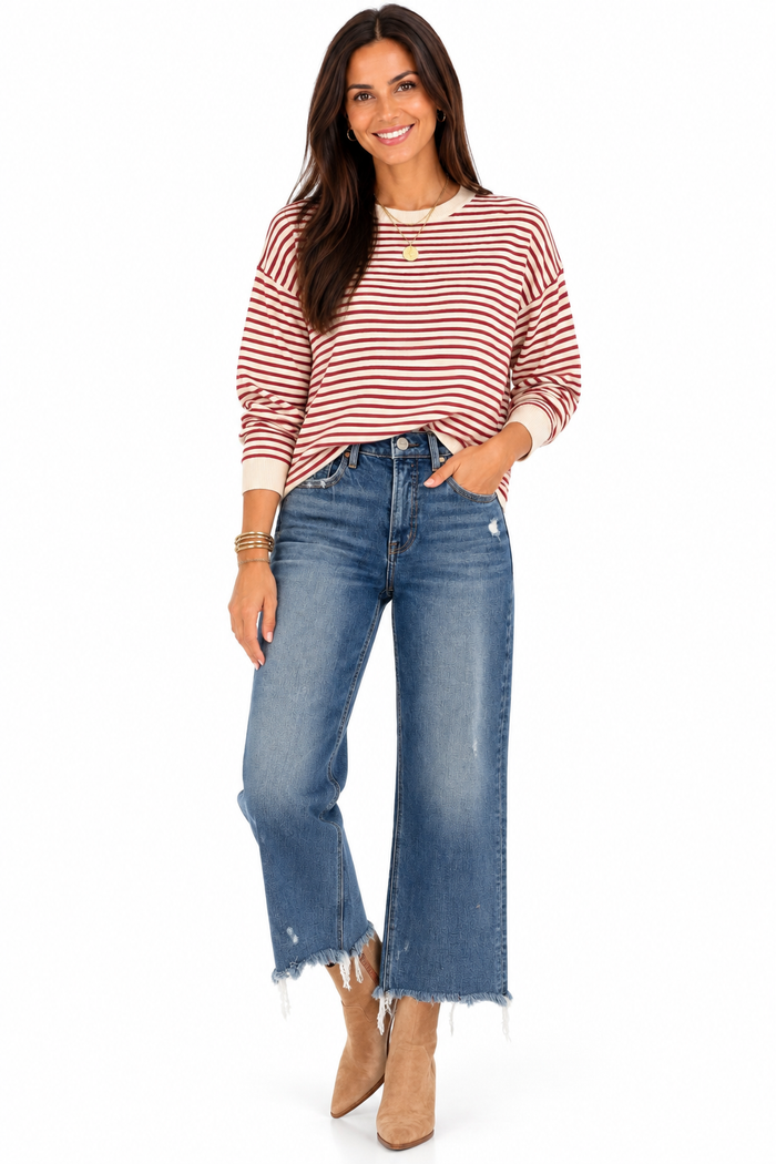 Risen After Hours Ankle Straight Jeans
