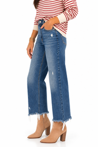 Risen After Hours Ankle Straight Jeans