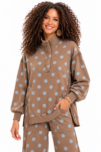 The Pippa Polka Dot Lounge Set