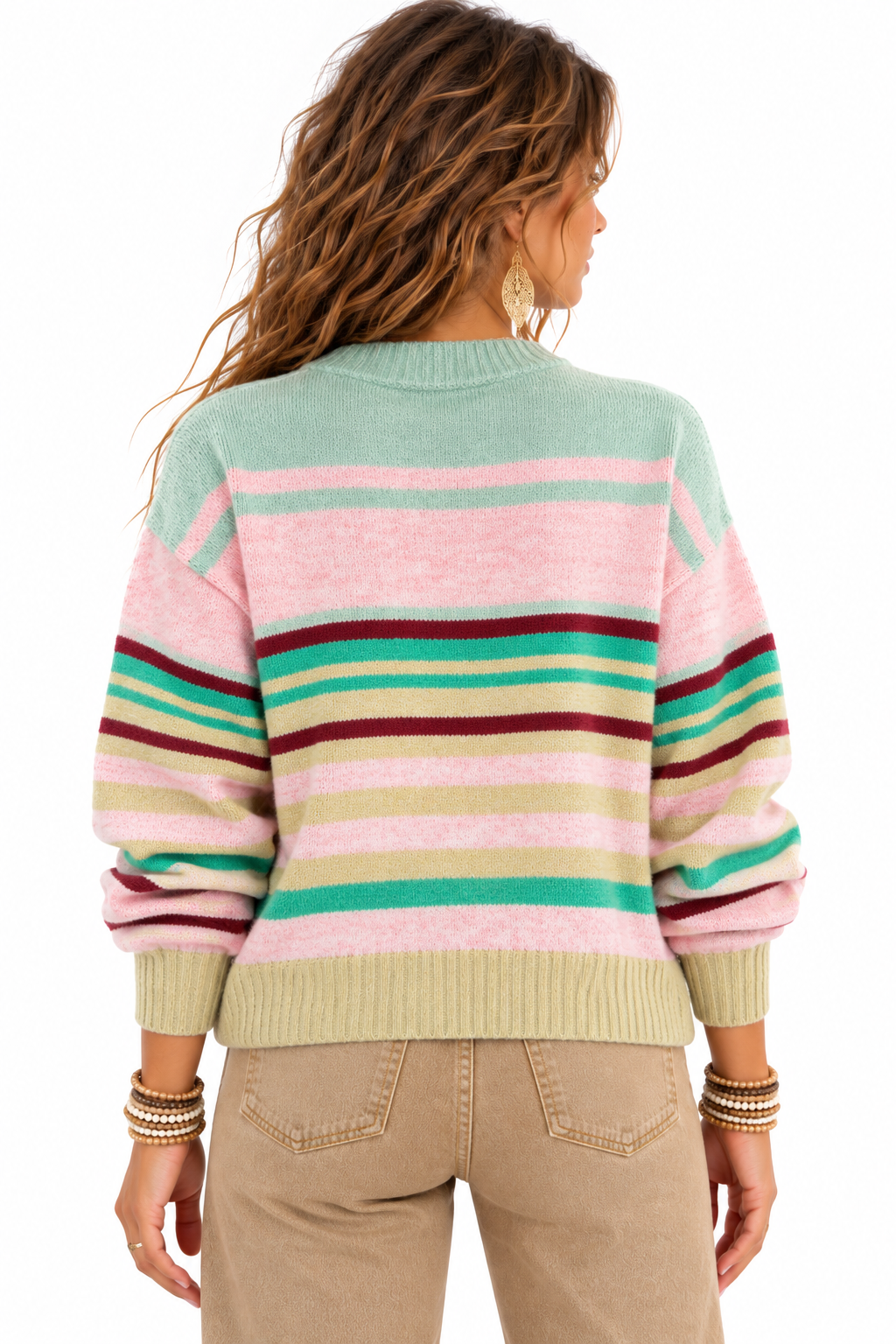 The Elowen Multi-Stripe Sweater