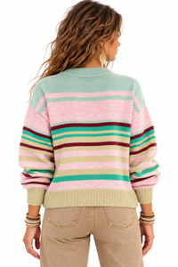 The Elowen Multi-Stripe Sweater