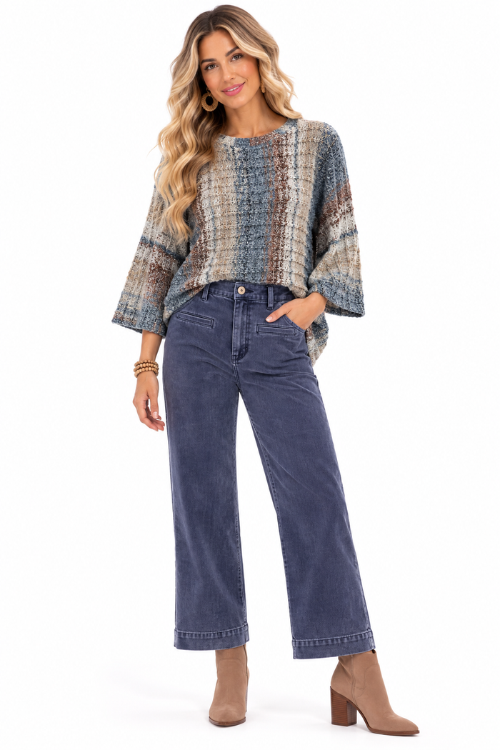 Briarwood Plaid Knit Sweater