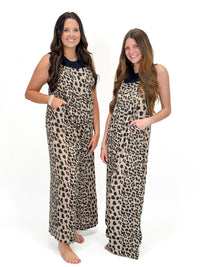 Savannah Luxe Wide Leg Overalls