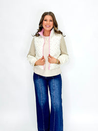 Winter’s Meadow Waffle Knit Top