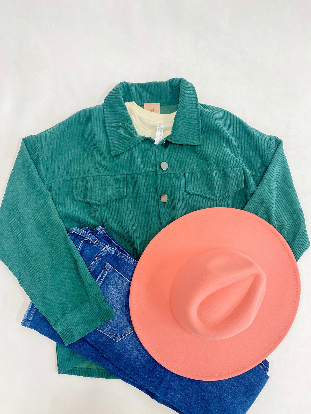 Green Corduroy Christmas Jacket