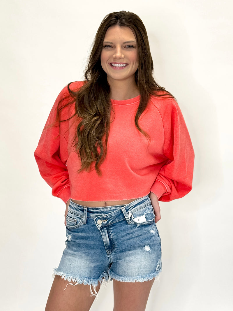 Rebecca Vervet Denim Shorts