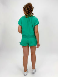 Spring Blossom Ruffle Skort Two Piece Set