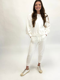 Ivory Soft Knit Two Piece Set
