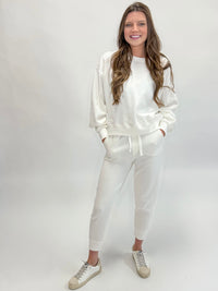 Ivory Soft Knit Two Piece Set