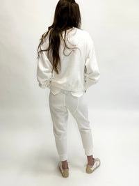 Ivory Soft Knit Two Piece Set