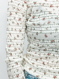 Meadow Whisper Knit Top