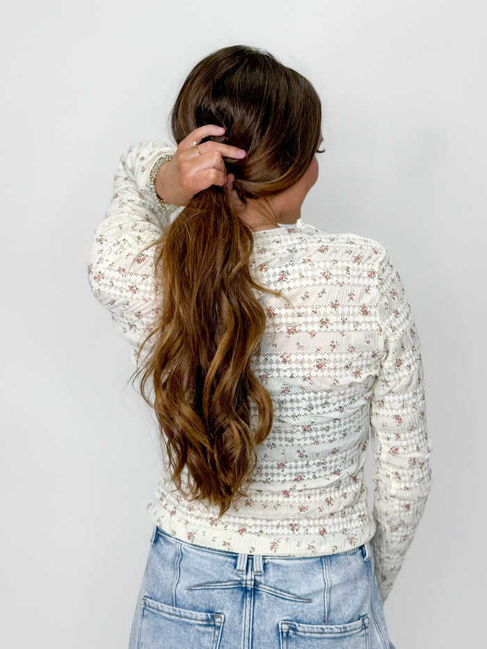 Meadow Whisper Knit Top