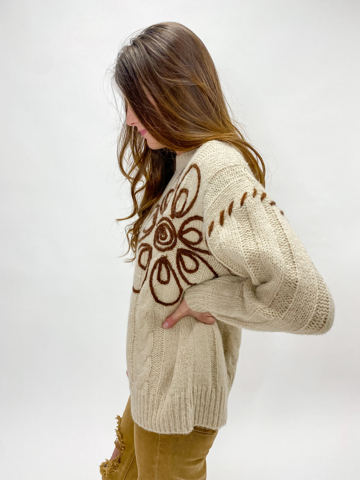 Make Me Hot Cocoa, Please!! Sweater